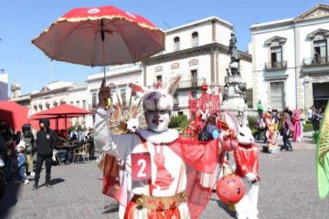 Desfilan en Guanajuato por Año Nuevo Chino