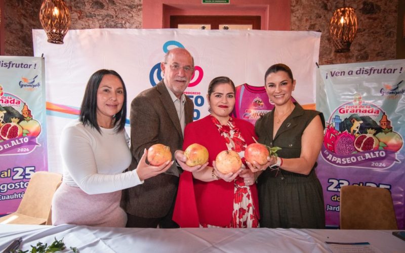 Listos para la Feria de la Granada y la Pitahaya de Apaseo el Alto