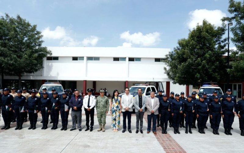 Reconocen el trabajo y compromiso de la corporación de Seguridad Pública de Salamanca