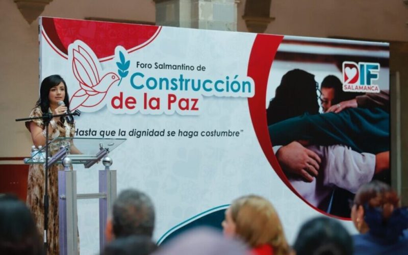 Realizan en Salamanca Primer Foro de Construcción de la Paz