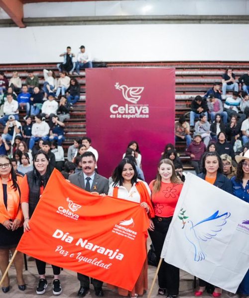 Conmemoran el Día Naranja en Celaya