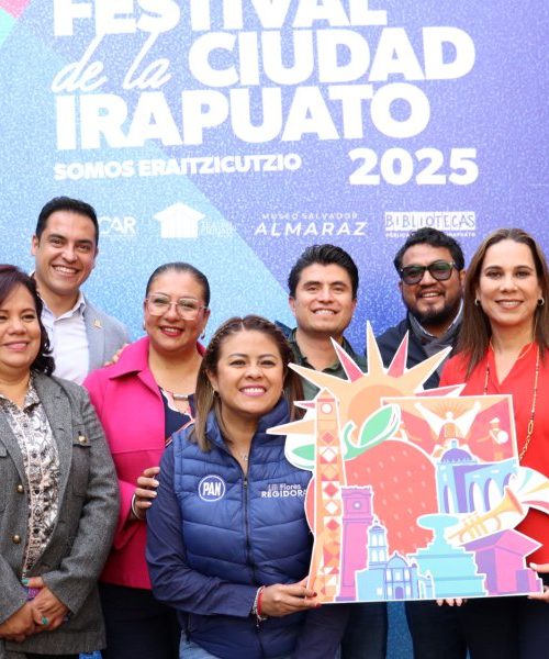 Lista la tercera edición del Festival de la Ciudad de Irapuato “Somos Eraitzicutzio”