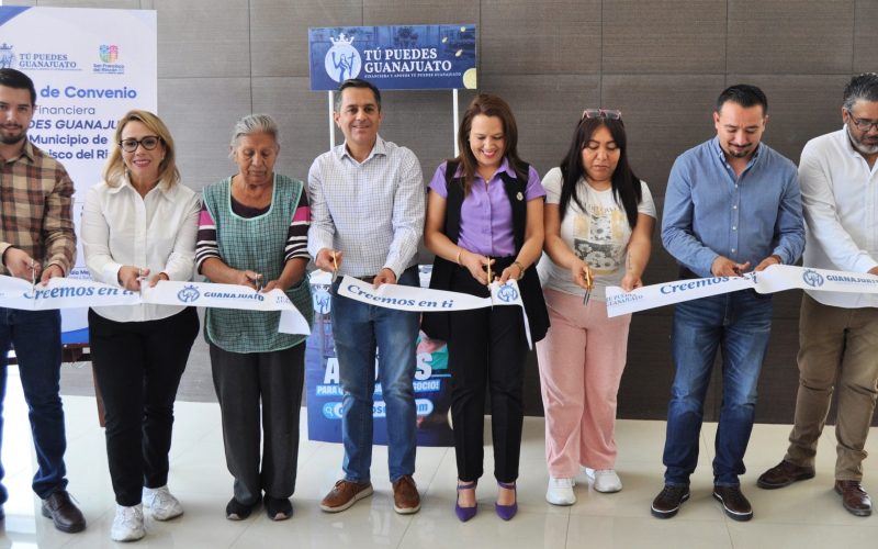 Abren ventanillas  para financiamientos “Tú Puedes Guanajuato” en los municipios del Rincón