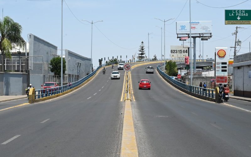 Darán mantenimiento al puente siglo XXI en Irapuato
