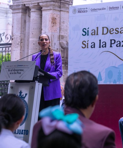 Arrancan campaña “Sí al Desarme, Sí a la Paz” en Salamanca