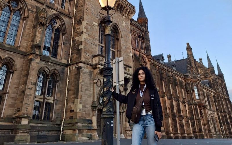 Estudiante de la UG participa en destacada conferencia ETOP en Escocia