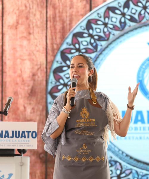 Gobernadora inaugura Encuentro de Cocina Tradicional Gastronómica Guanajuato ¡Sí Sabe! 2025