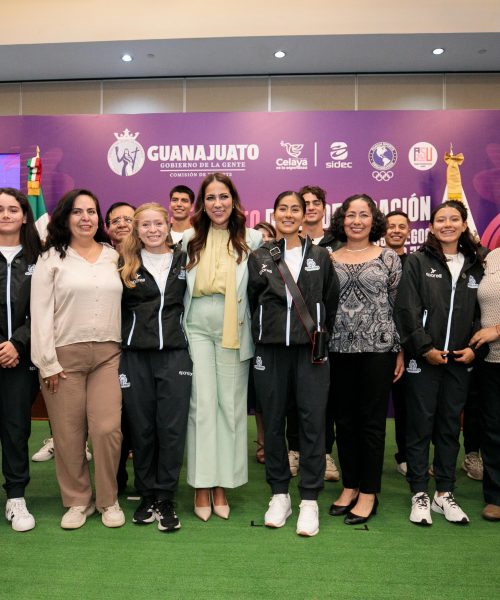 Abandera Gobernadora a Delegación Guanajuatense rumbo a los Panamericanos Junior Asunción 2025