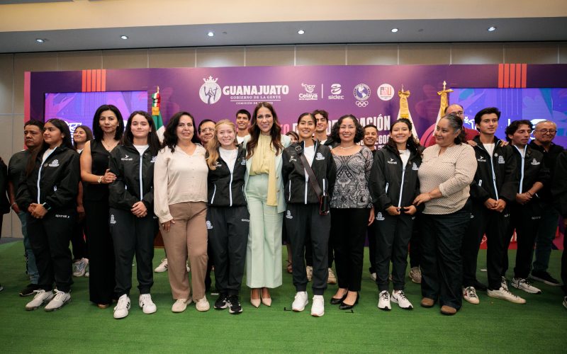 Abandera Gobernadora a Delegación Guanajuatense rumbo a los Panamericanos Junior Asunción 2025