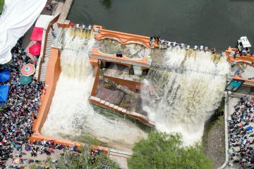 Tradición guanajuatense, apertura de la Presa de la Olla