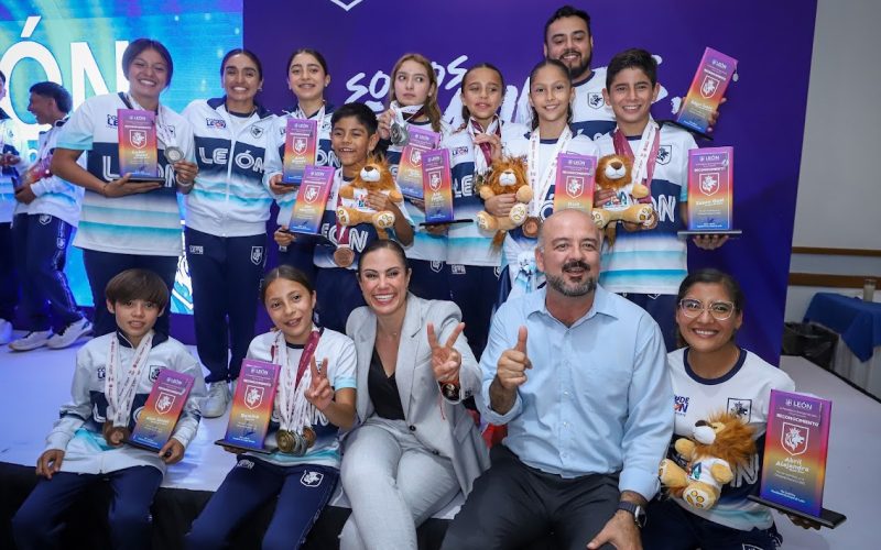 Atletas leoneses brillan en la Olimpiada Nacional 2025