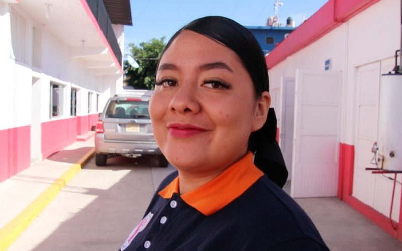 Gaby es integrante de Protección Civil por vocación y su pasión es ayudar a la gente