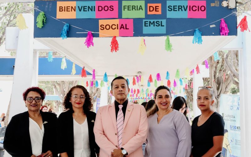 Feria de Servicio Social en la ENMS León promueve la vinculación y el compromiso social