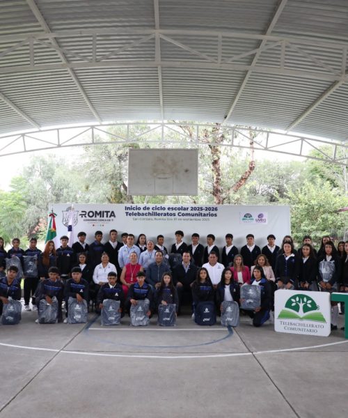 Comienza el ciclo escolar 2025-2026 en Telebachilleratos Comunitarios de Guanajuato