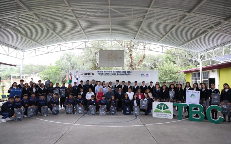 Comienza el ciclo escolar 2025-2026 en Telebachilleratos Comunitarios de Guanajuato