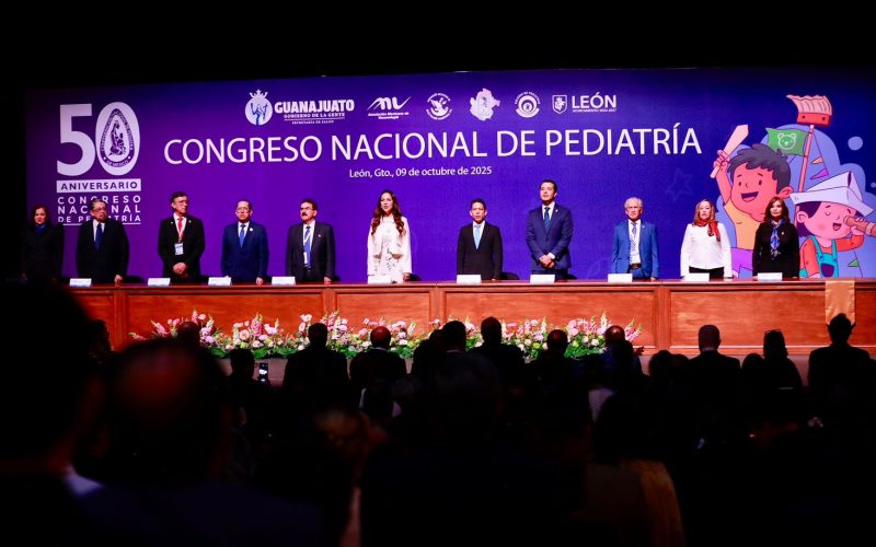 Guanajuato, por primera ocasión sede del Congreso Nacional de Pediatría