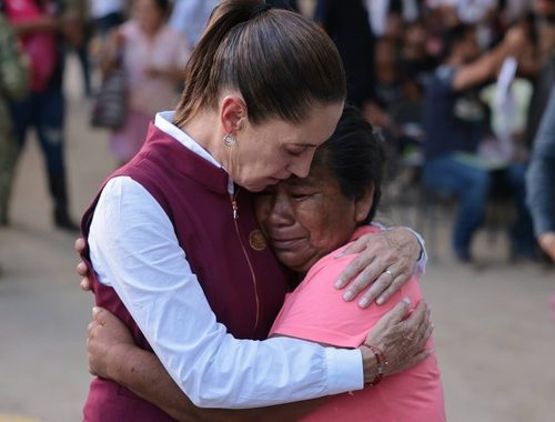 Gobierno de México escucha y atiende a familias damnificadas: Claudia Sheinbaum