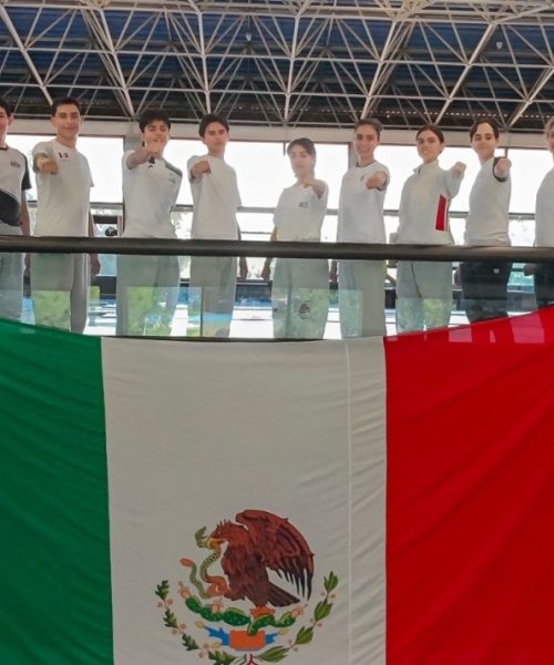 Selección mexicana de Taekwondo viaja a campamento en Corea, previo a Mundial Wuxi 2025, en China