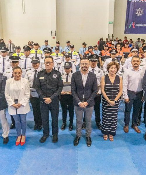 Reconocen a policías municipales irapuatenses