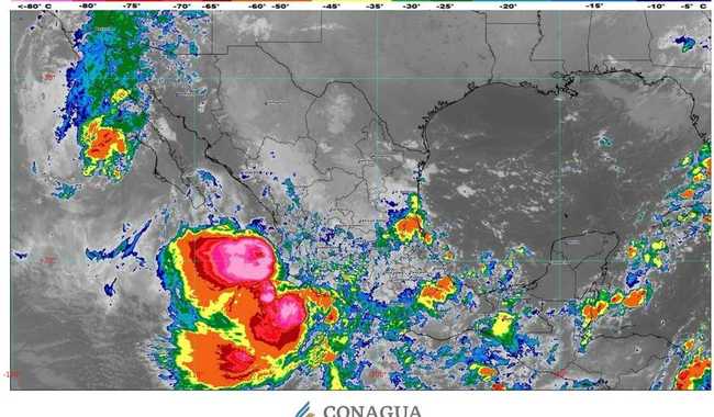 Tormenta tropical Raymond ocasionará lluvias de muy fuertes a intensas en occidente y sur de México