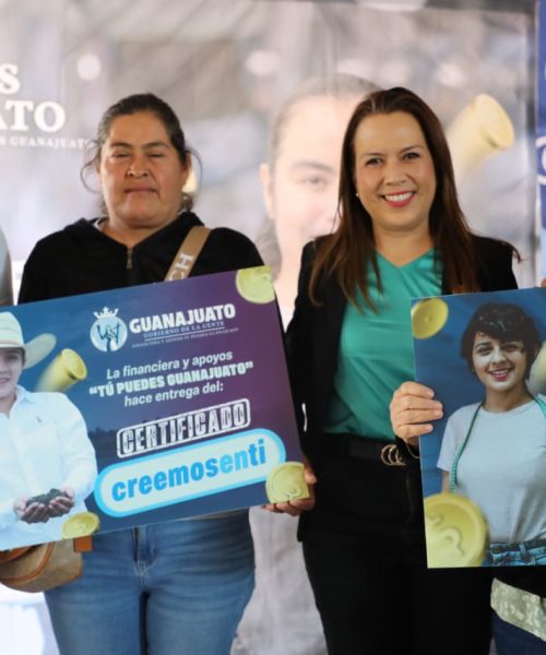 Entrega Tú Puedes Guanajuato el apoyo “Creemos en ti” en municipios de la Sierra Gorda de Guanajuato