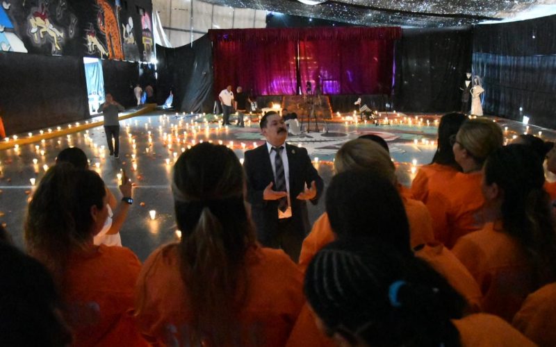 Muestra Ceprereso de León talento de personas privadas de la libertad con la obra: “La muerte y yo”