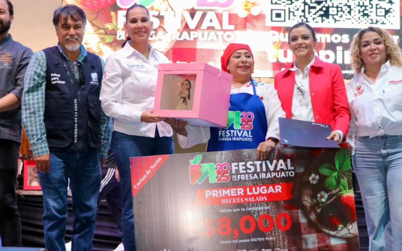 Finaliza con gran éxito el Festival de la Fresa 2025 en Irapuato