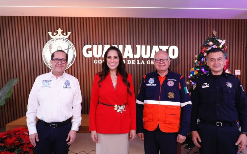 Gobernadora de Guanajuato llama a cuidarse en fiestas de fin de año