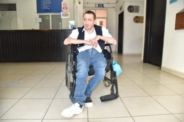 Gabriel nació con parálisis cerebral infantil, pero eso no limitó su camino