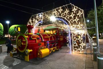Todo listo para la inauguración de la Villa Navideña en Irapuato