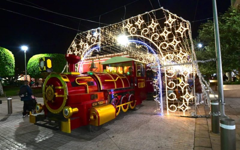 Todo listo para la inauguración de la Villa Navideña en Irapuato