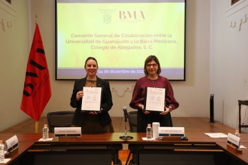 Firman convenio de colaboración UG y Barra Mexicana, Colegio de Abogados