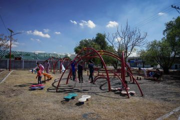 Rescatan y entregan espacio público en la colonia Villas del Bajío en Celaya