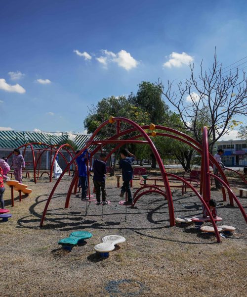 Rescatan y entregan espacio público en la colonia Villas del Bajío en Celaya