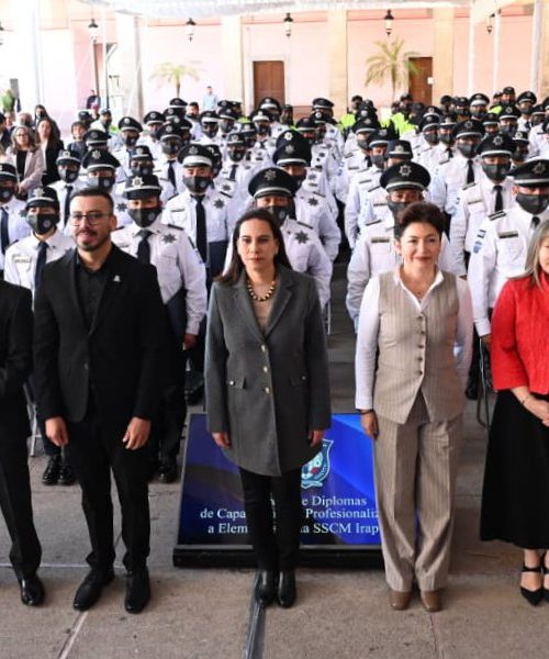 Irapuato avanza en profesionalización de policías