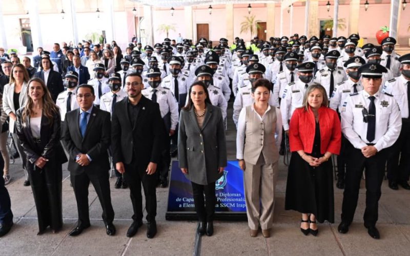 Irapuato avanza en profesionalización de policías