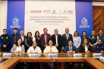 Unen esfuerzos para fortalecer la paz social y el bienestar de familias irapuatenses