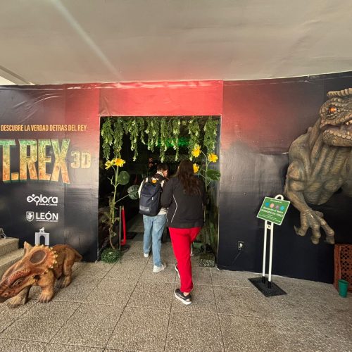 Parque Explora León presenta T.REX una experiencia inmersiva