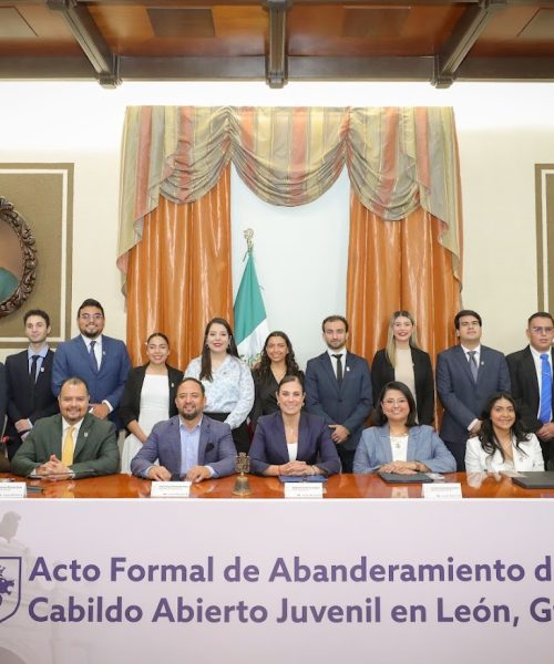 León integra por primera vez el Cabildo Abierto Juvenil para construir una mejor ciudad