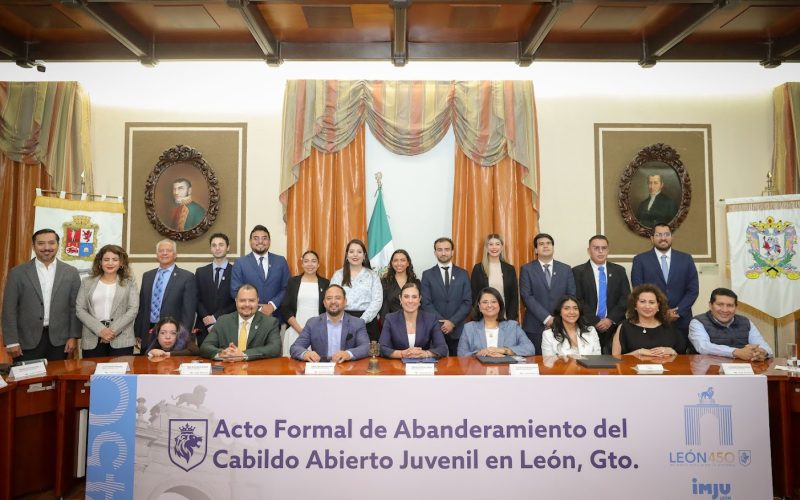 León integra por primera vez el Cabildo Abierto Juvenil para construir una mejor ciudad