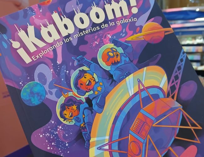 Kaboom. Explorando los misterios de la galaxia: divulgan la ciencia astrofísica en la FILUG
