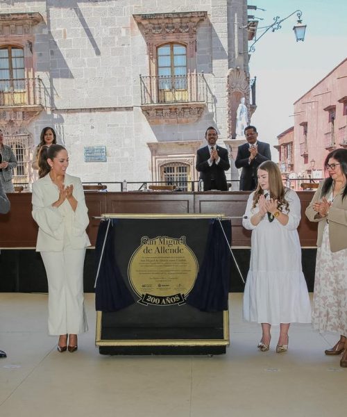 Gobernadora reconoce legado de las mujeres sanmiguelenses en el desarrollo de Guanajuato
