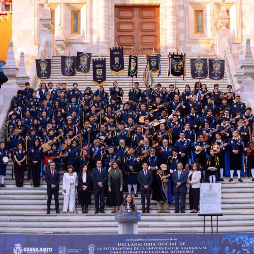 La Estudiantina de la UG es declarada Patrimonio Cultural Intangible de Guanajuato