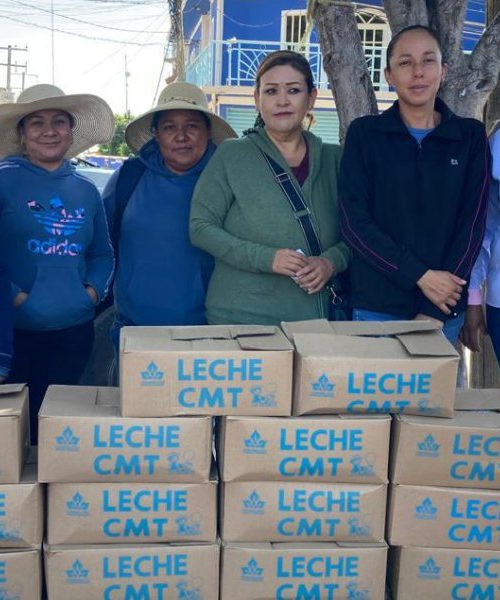 Fortalecen nutrición con entrega mensual de más de 31 mil litros de leche en Irapuato