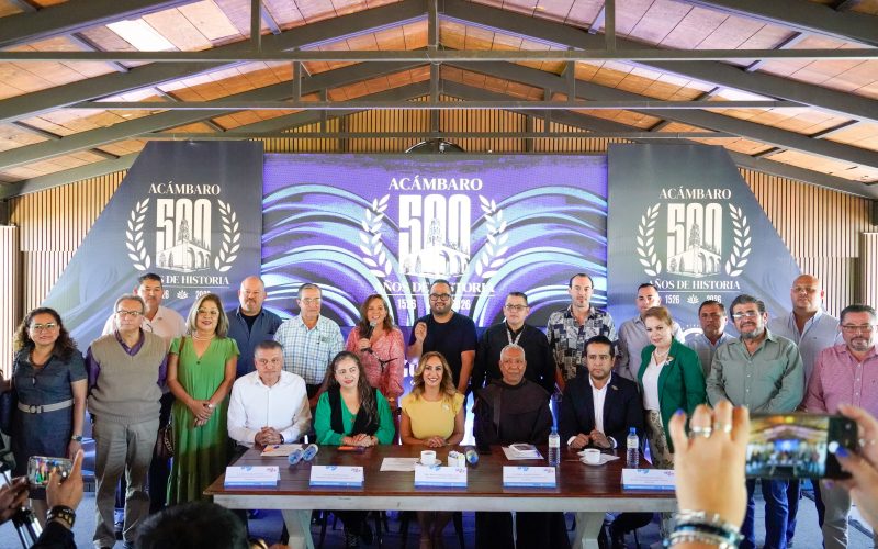 Acámbaro celebra 500 años de identidad, tradición y desarrollo