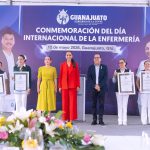 Gobernadora reconoce labor de profesionales de la enfermería en Guanajuato