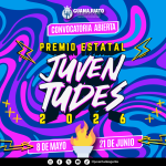 Lanza Instituto de las Juventudes convocatoria del Premio Estatal 2026