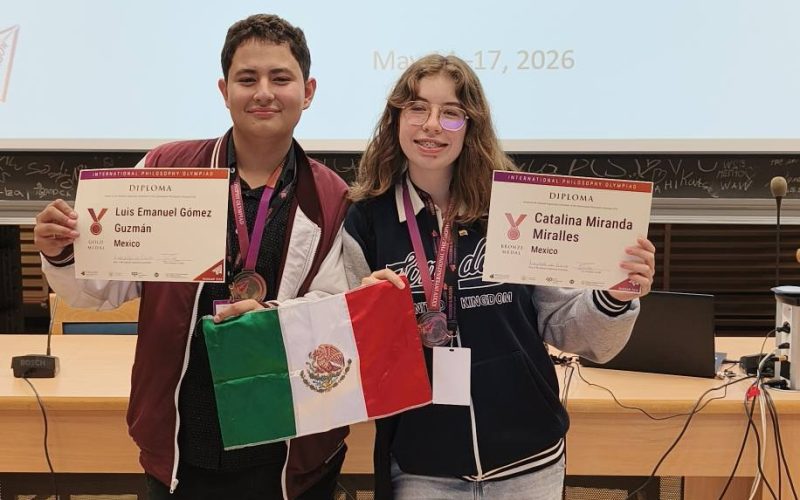 Estudiante guanajuatense obtiene medalla de bronce en Olimpiada Internacional de Filosofía