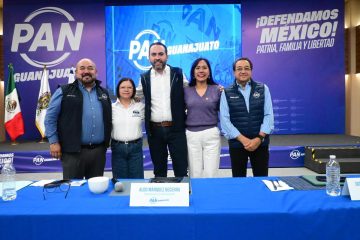 Guanajuato trabaja como una colmena azul unida y fortalecida
