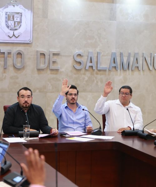 Salamanca promueve acciones en favor de la educación, la seguridad y los servicios públicos